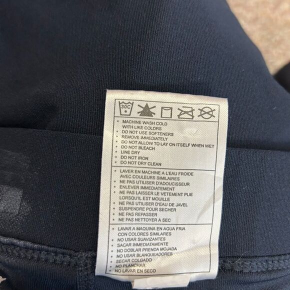 Nike Dry- Fit Navy Performance Wicking Midrise Tennis Skort Size L - Picture 11 of 13